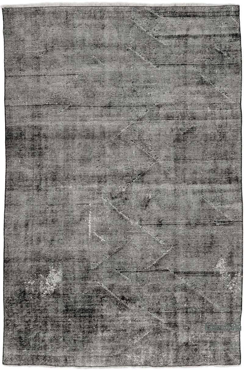 Alfombra Turca Vintage Sobre-teñida - 158 cm x 237 cm - K0064530