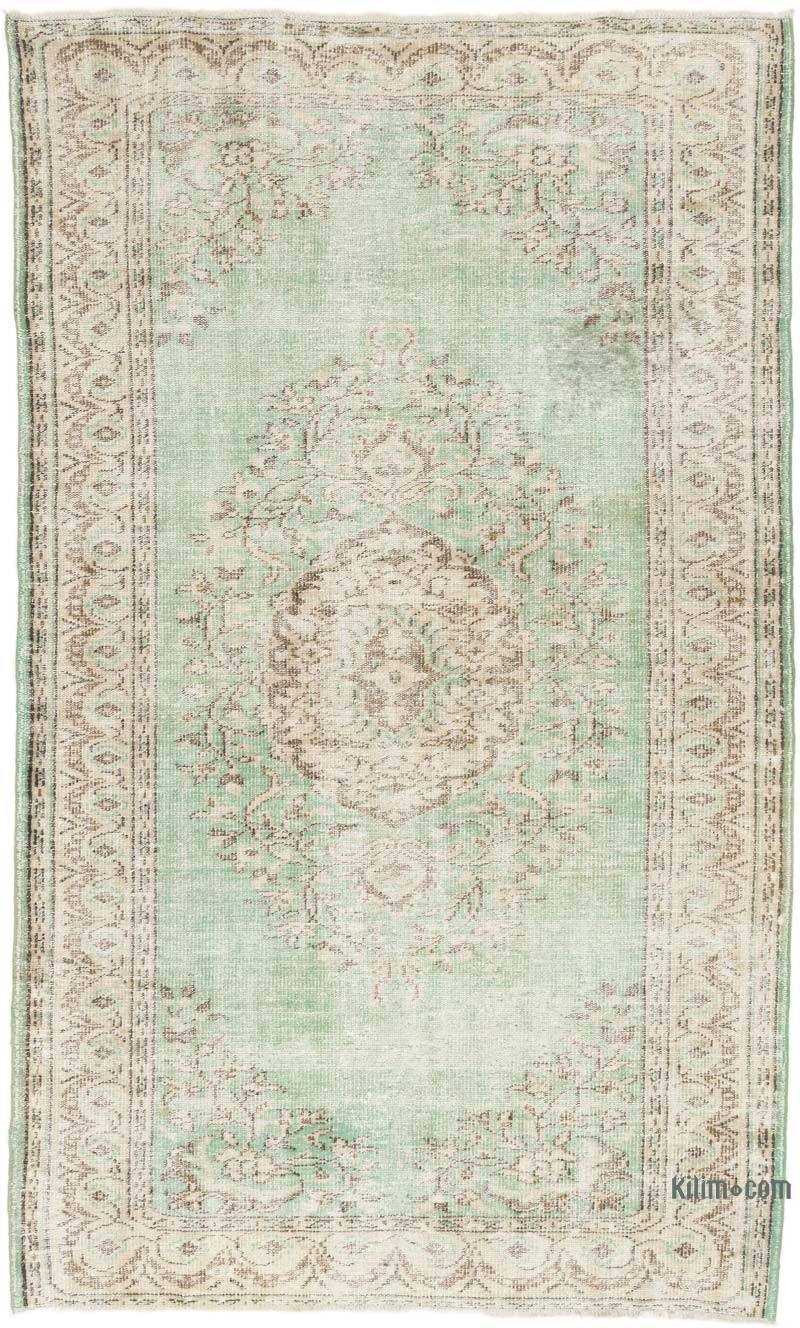 El Dokuma Vintage Halı - 157 cm x 255 cm - K0064533