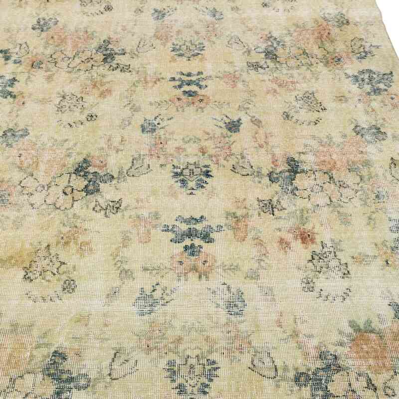 Vintage Turkish Hand-Knotted Rug - 4' 10" x 8'  (58" x 96") - K0064540