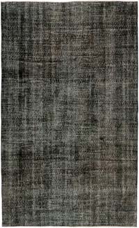 Alfombra Turca Vintage Sobre-teñida - 190 cm x 310 cm