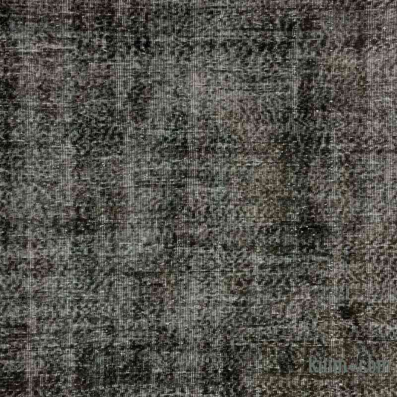Over-dyed Vintage Hand-Knotted Turkish Rug - 6' 3" x 10' 2" (75" x 122") - K0064558
