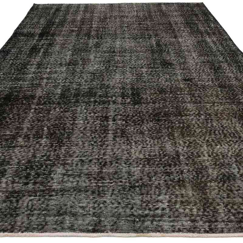 Over-dyed Vintage Hand-Knotted Turkish Rug - 6' 3" x 10' 2" (75" x 122") - K0064558