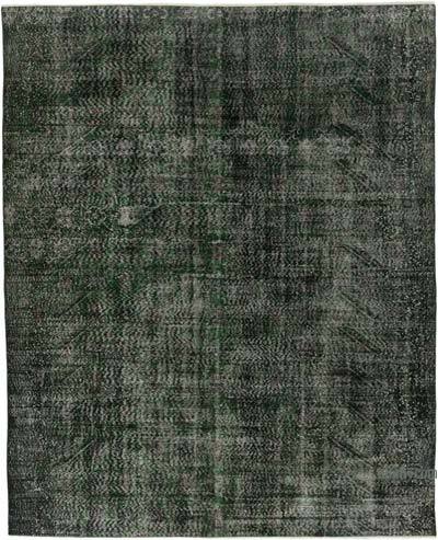 Over-dyed Vintage Hand-Knotted Turkish Rug - 7' 5" x 9'  (89 in. x 108 in.)