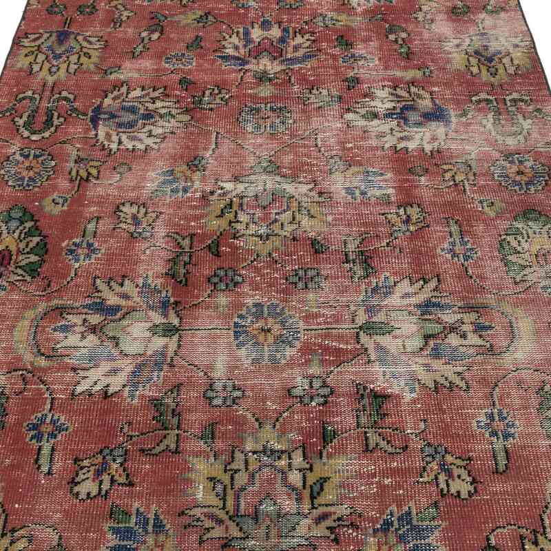 Alfombra Vintage Turca Anudada a Mano - 134 cm x 280 cm - K0064573