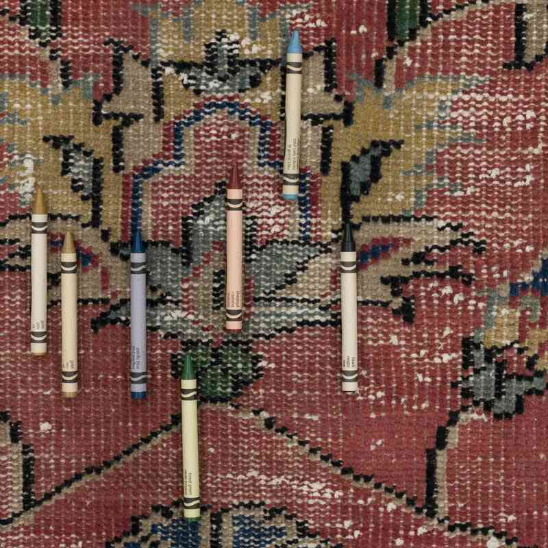 Alfombra Vintage Turca Anudada a Mano - 134 cm x 280 cm - K0064573