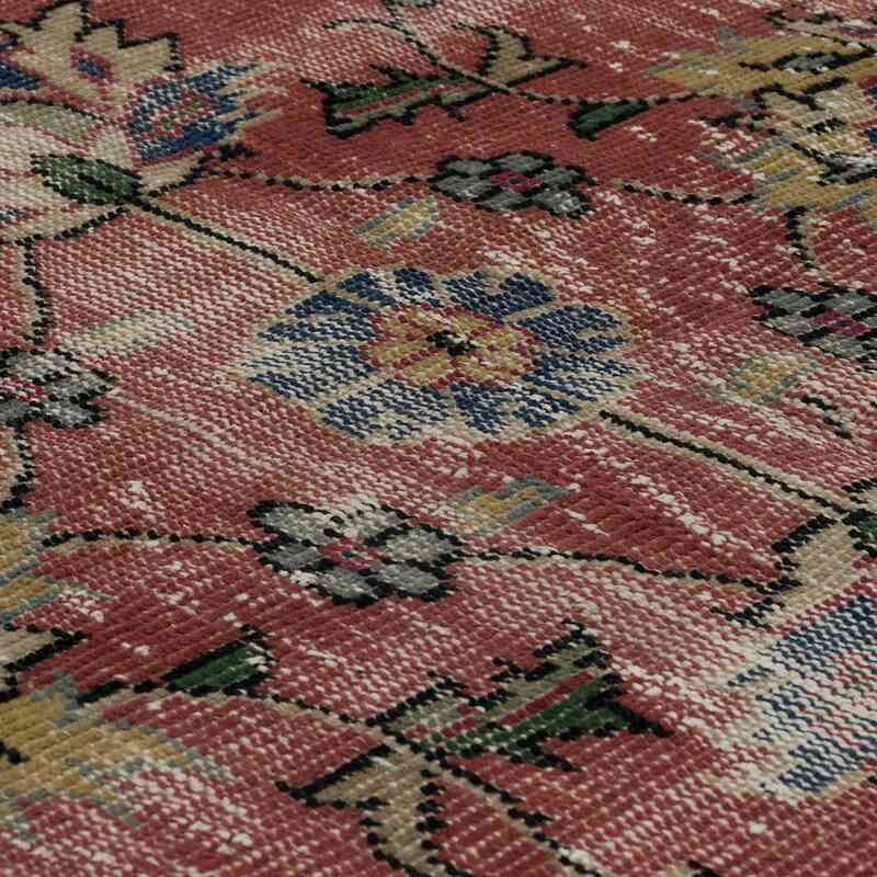 Alfombra Vintage Turca Anudada a Mano - 134 cm x 280 cm - K0064573