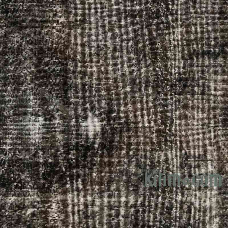 Boyalı El Dokuma Vintage Halı Yolluk - 96 cm x 317 cm - K0064596
