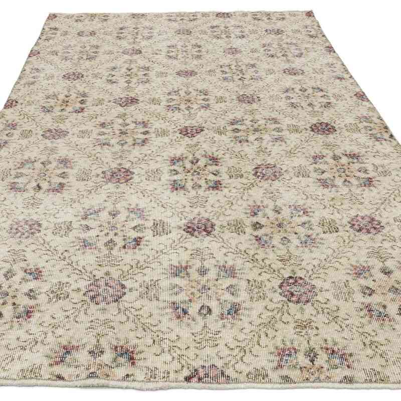 Alfombra Vintage Turca Anudada a Mano - 150 cm x 250 cm - K0064598