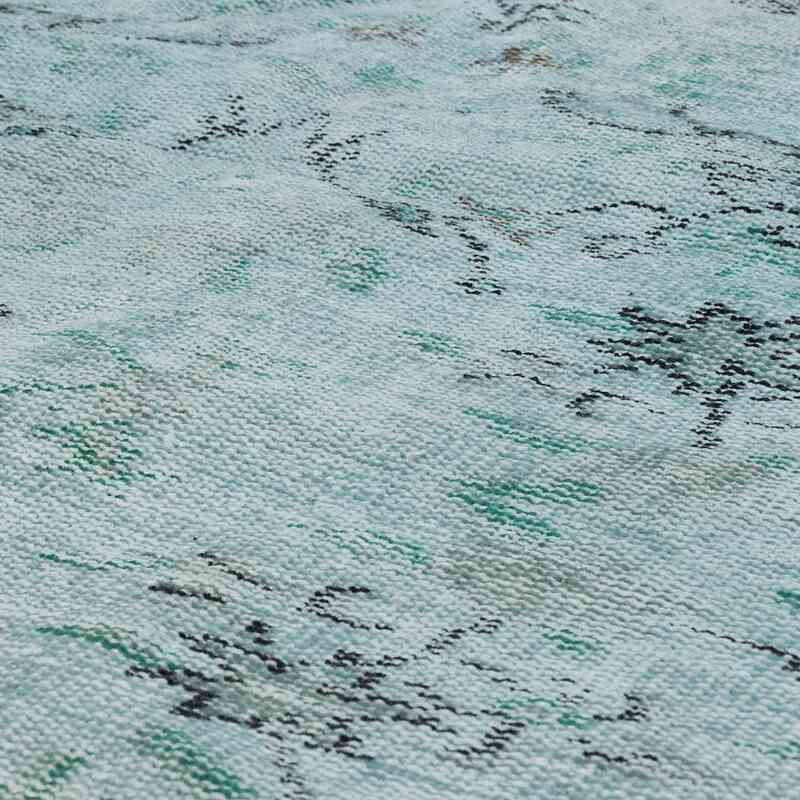 Over-dyed Vintage Hand-Knotted Turkish Rug - 6'  x 10' 2" (72" x 122") - K0064600