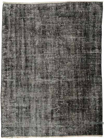 Over-dyed Vintage Hand-Knotted Turkish Rug - 3' 10" x 5'  (46 in. x 60 in.)