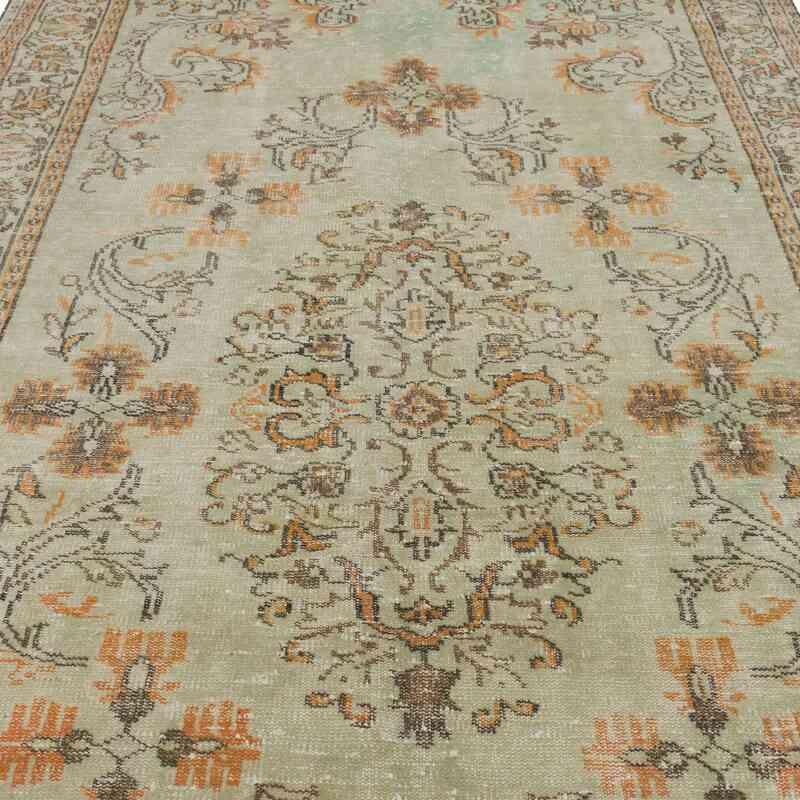 Alfombra Vintage Turca Anudada a Mano - 186 cm x 325 cm - K0064609