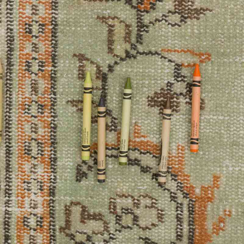 Alfombra Vintage Turca Anudada a Mano - 186 cm x 325 cm - K0064609