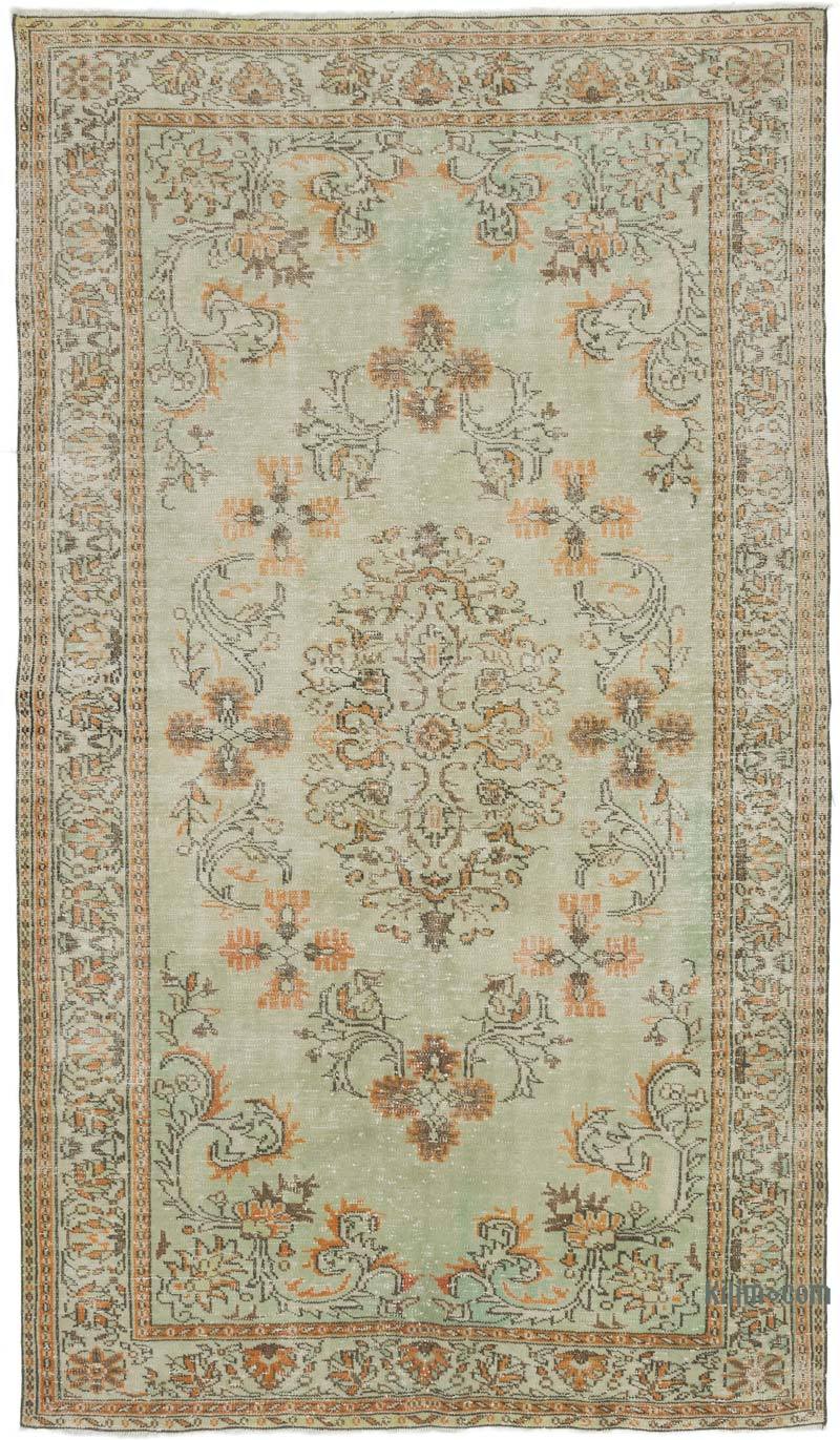 Alfombra Vintage Turca Anudada a Mano - 186 cm x 325 cm - K0064609