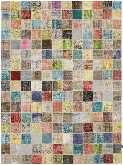 Patchwork El Dokuma Halı - 260 cm x 344 cm