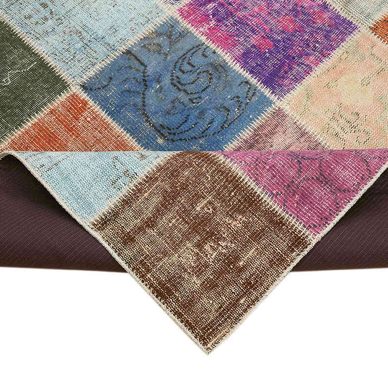 Patchwork El Dokuma Halı - 248 cm x 357 cm - K0064636