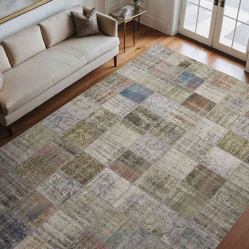 Alfombra Turca de Retazos - 248 cm x 337 cm - K0064639