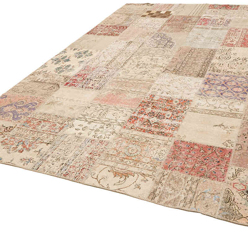 Patchwork El Dokuma Halı - 250 cm x 350 cm - K0064642