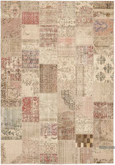 Patchwork El Dokuma Halı - 250 cm x 350 cm
