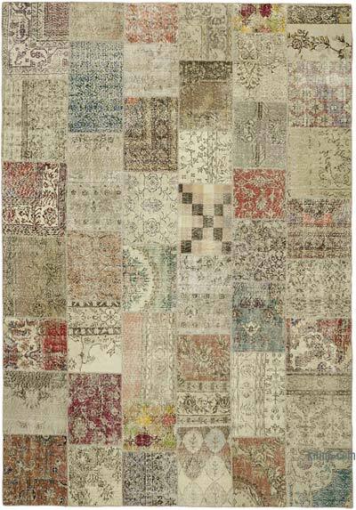 Patchwork El Dokuma Halı - 250 cm x 350 cm