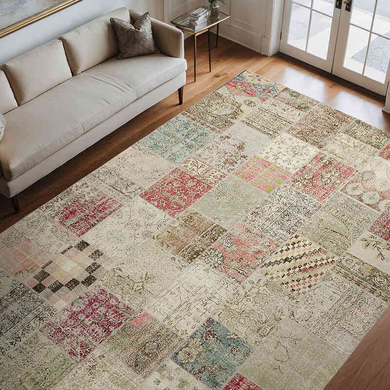 Alfombra Turca de Retazos - 250 cm x 350 cm - K0064647