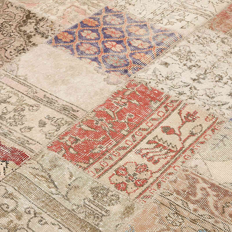 Patchwork El Dokuma Halı - 250 cm x 350 cm - K0064648