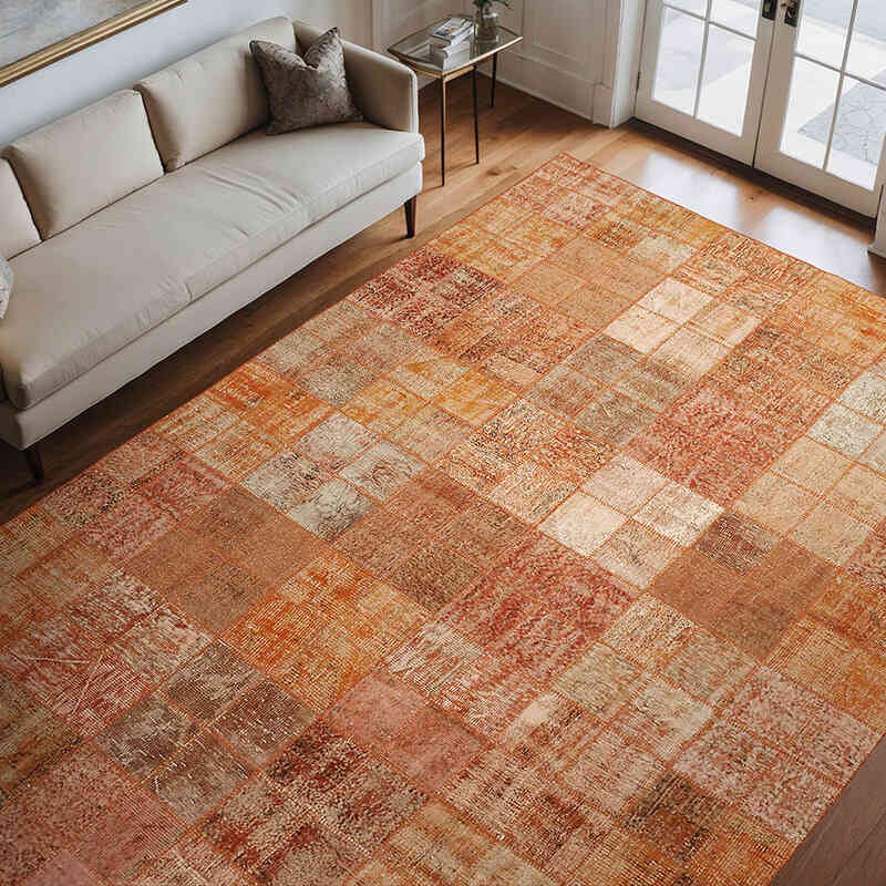 Alfombra Turca de Retazos - 255 cm x 344 cm - K0064649
