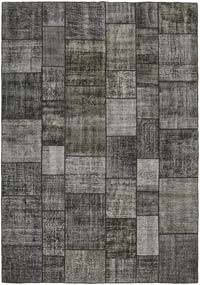 Patchwork Hand-Knotted Turkish Rug - 8' 2" x 11' 6" (98" x 138")