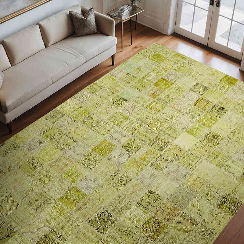 Alfombra Turca de Retazos - 255 cm x 343 cm - K0064657
