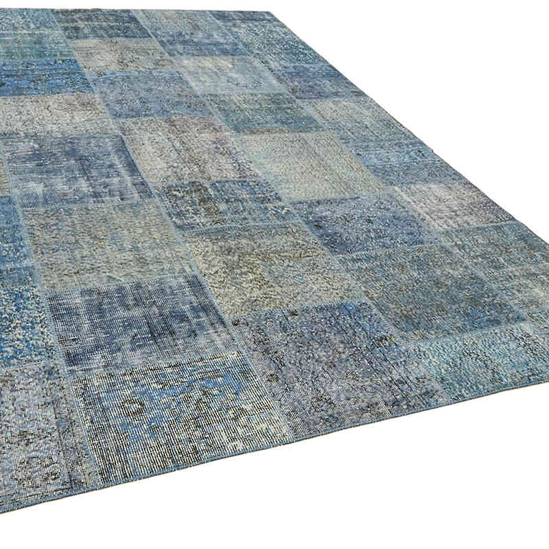 Patchwork El Dokuma Halı - 251 cm x 351 cm - K0064662