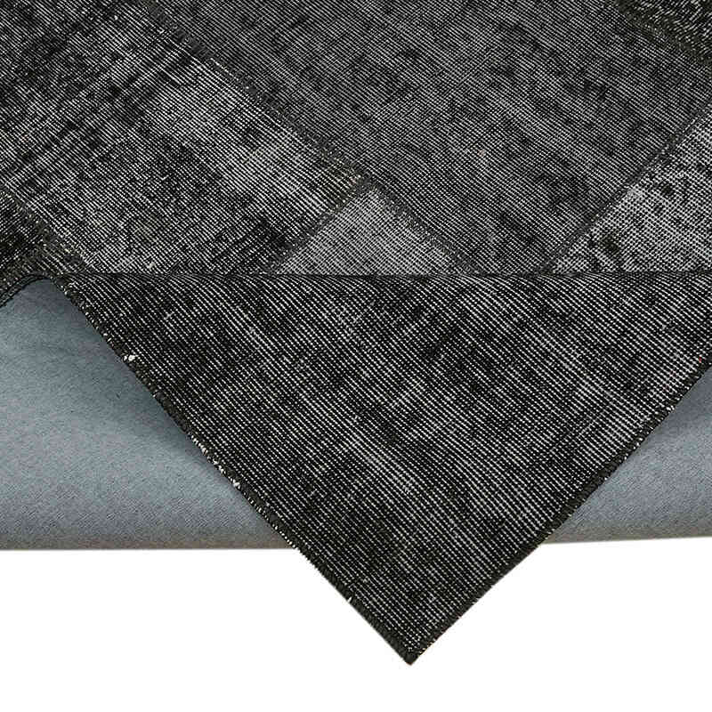 Patchwork Hand-Knotted Turkish Rug - 8' 2" x 11' 6" (98" x 138") - K0064679