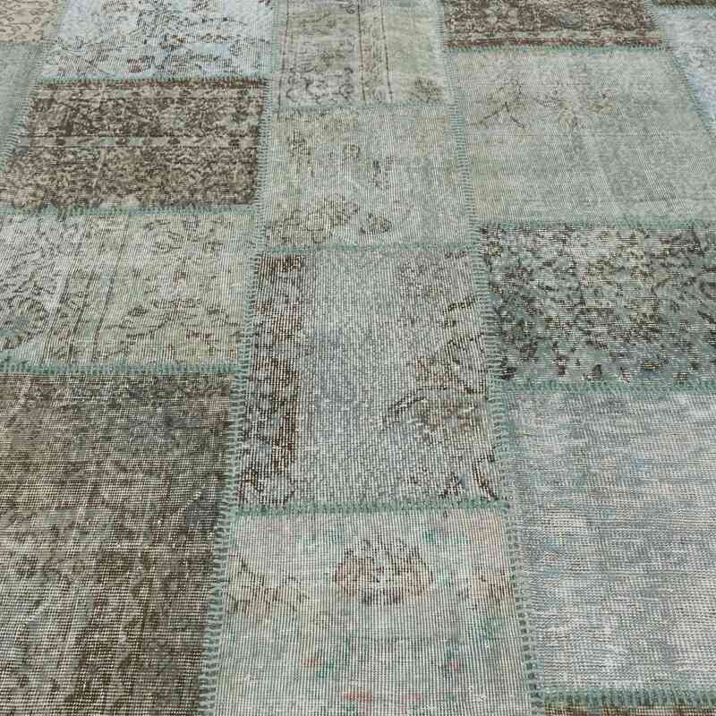 Patchwork Hand-Knotted Turkish Rug - 8' 2" x 11' 6" (98 in. x 138 in.) - K0064683