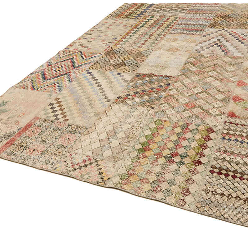 Patchwork El Dokuma Halı - 250 cm x 350 cm - K0064692