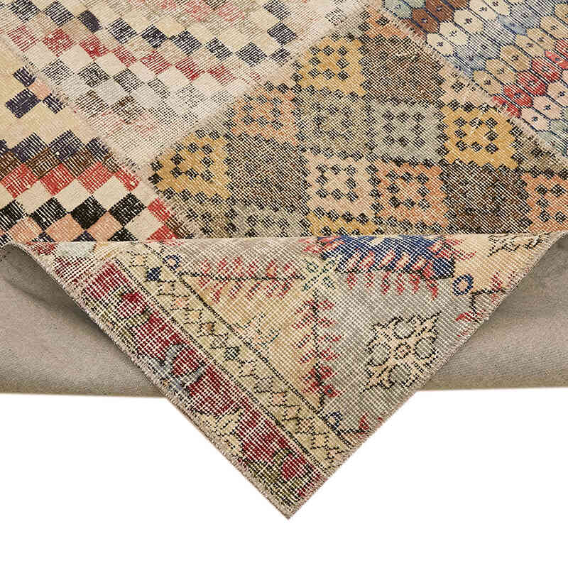 Patchwork El Dokuma Halı - 250 cm x 350 cm - K0064692
