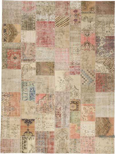 Patchwork El Dokuma Halı - 296 cm x 397 cm