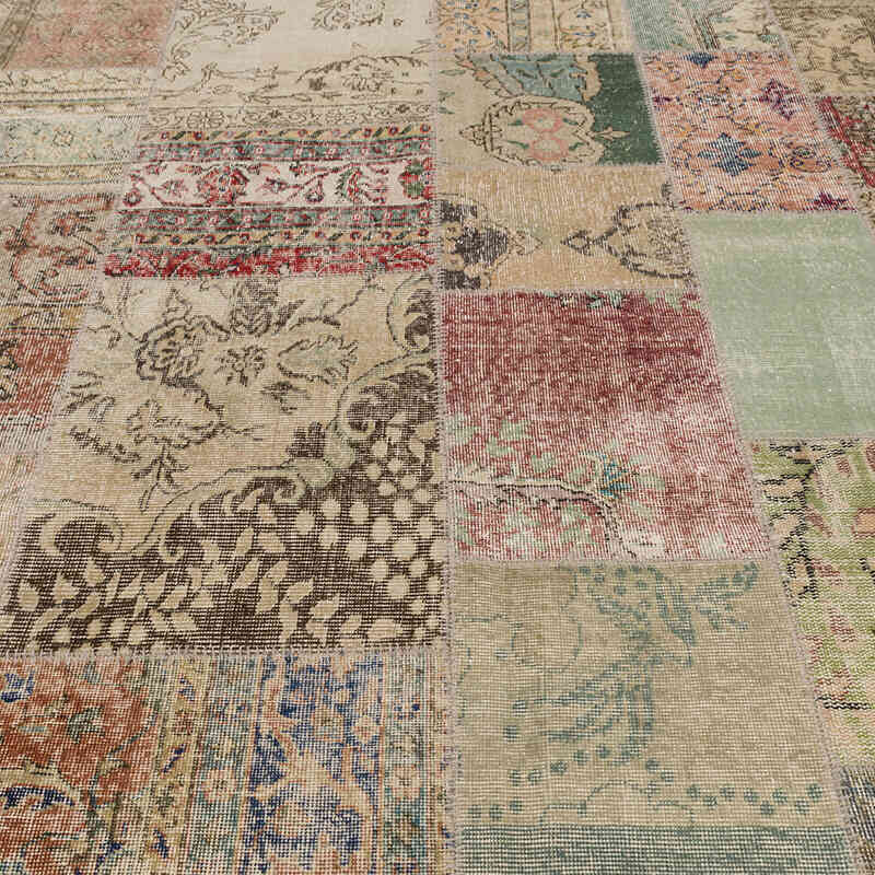 Patchwork El Dokuma Halı - 300 cm x 400 cm - K0064698