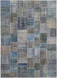 Patchwork El Dokuma Halı - 300 cm x 400 cm