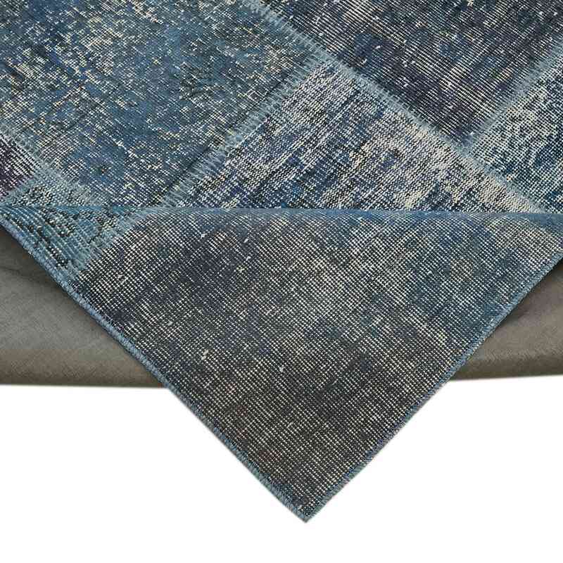 Patchwork Hand-Knotted Turkish Rug - 9' 10" x 13' 1" (118 in. x 157 in.) - K0064733