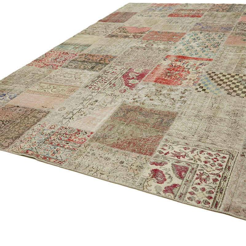 Patchwork El Dokuma Halı - 300 cm x 400 cm - K0064736