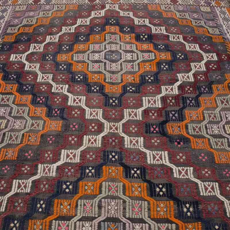 Vintage Anatolian Jijim Rug - 6'  x 9'  (72" x 108") - K0064745