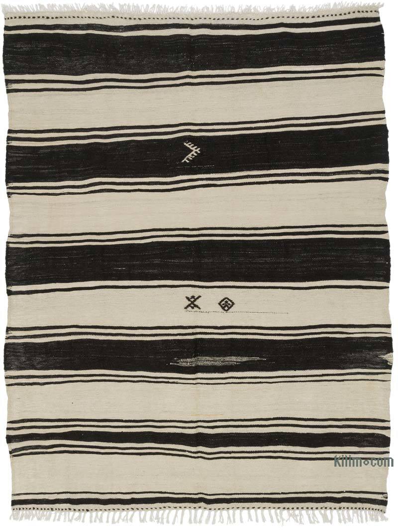 Alfombra Vintage Anatolian Kilim - 192 cm x 252 cm - K0064746