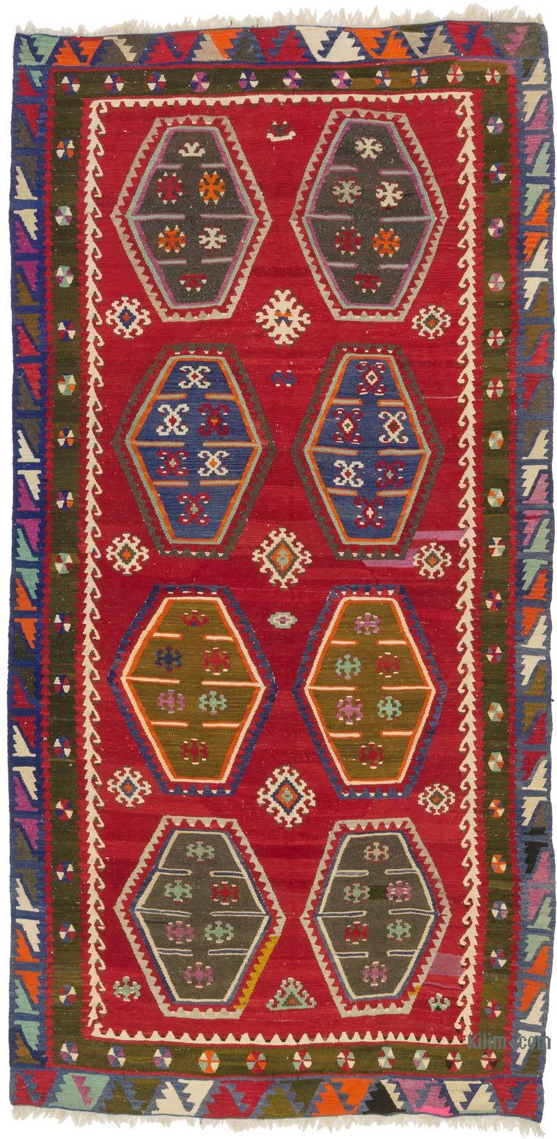 Vintage Şarkışla Kilimi - 152 cm x 310 cm - K0064759