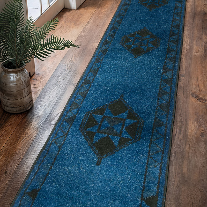 Vintage Tribal Runner Rug - 2' 10" x 12' 8" (34" x 152") - K0064761