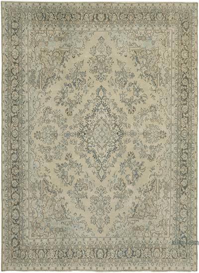 Vintage Hand-Knotted Persian Rug - 10' 6" x 13' 11" (126 in. x 167 in.)