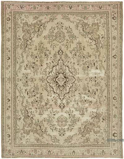 Vintage Hand-Knotted Persian Rug - 10' 4" x 12' 11" (124 in. x 155 in.)