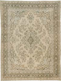 El Dokuma Vintage Halı - 305 cm x 400 cm