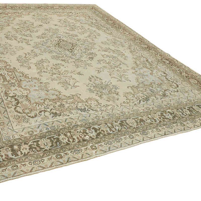 Vintage Hand-Knotted Oriental Rug - 10'  x 13' 1" (120" x 157") - K0064776
