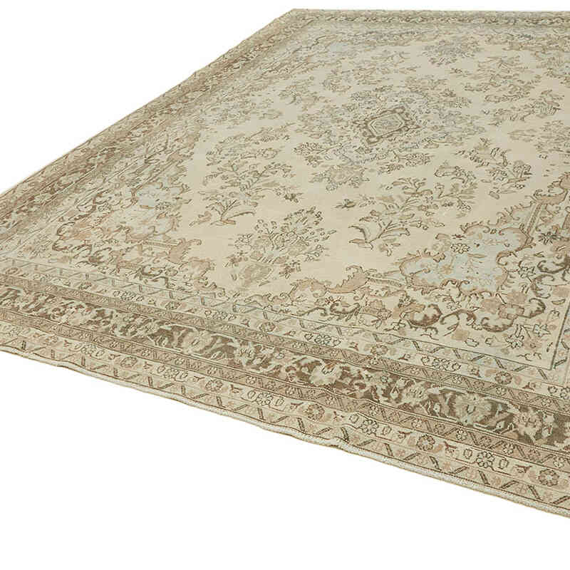 Vintage Hand-Knotted Oriental Rug - 10'  x 13' 1" (120" x 157") - K0064776