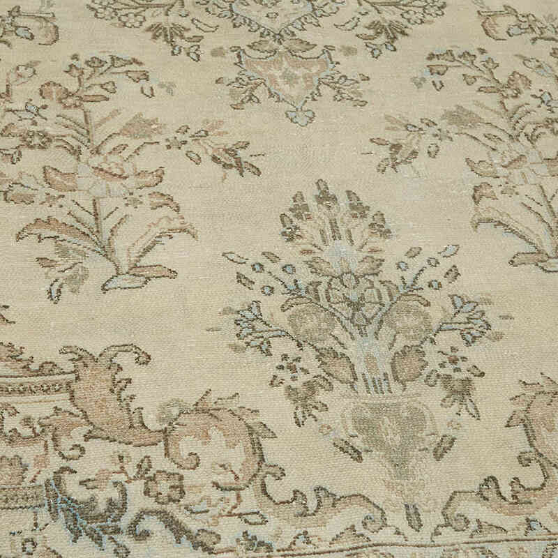 Vintage Hand-Knotted Oriental Rug - 10'  x 13' 1" (120" x 157") - K0064776