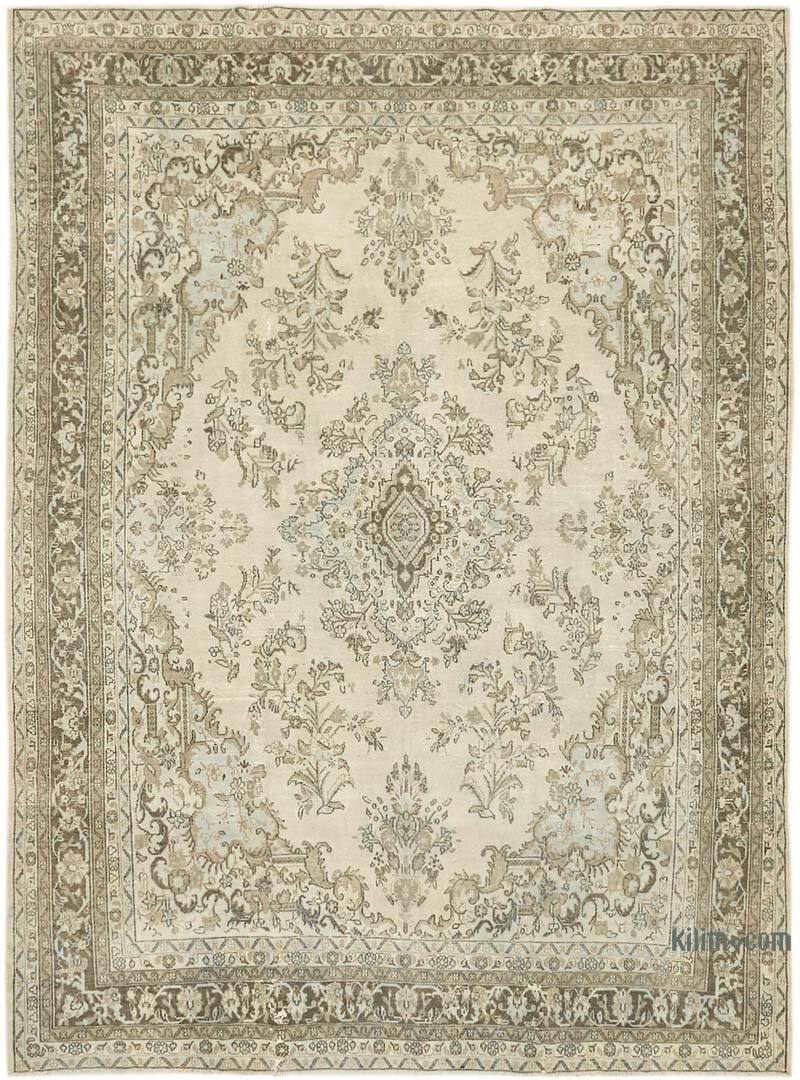 Vintage Hand-Knotted Oriental Rug - 10'  x 13' 1" (120" x 157") - K0064776