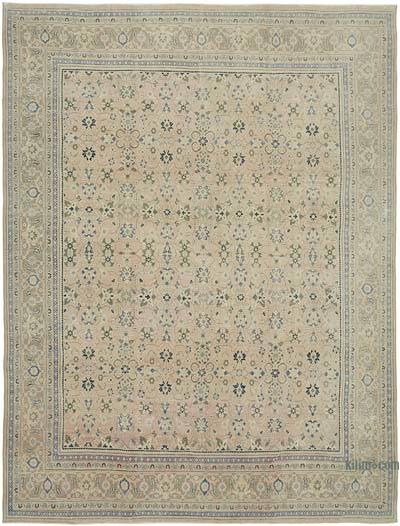 Vintage Hand-Knotted Persian Rug - 10'  x 12' 9" (120 in. x 153 in.)